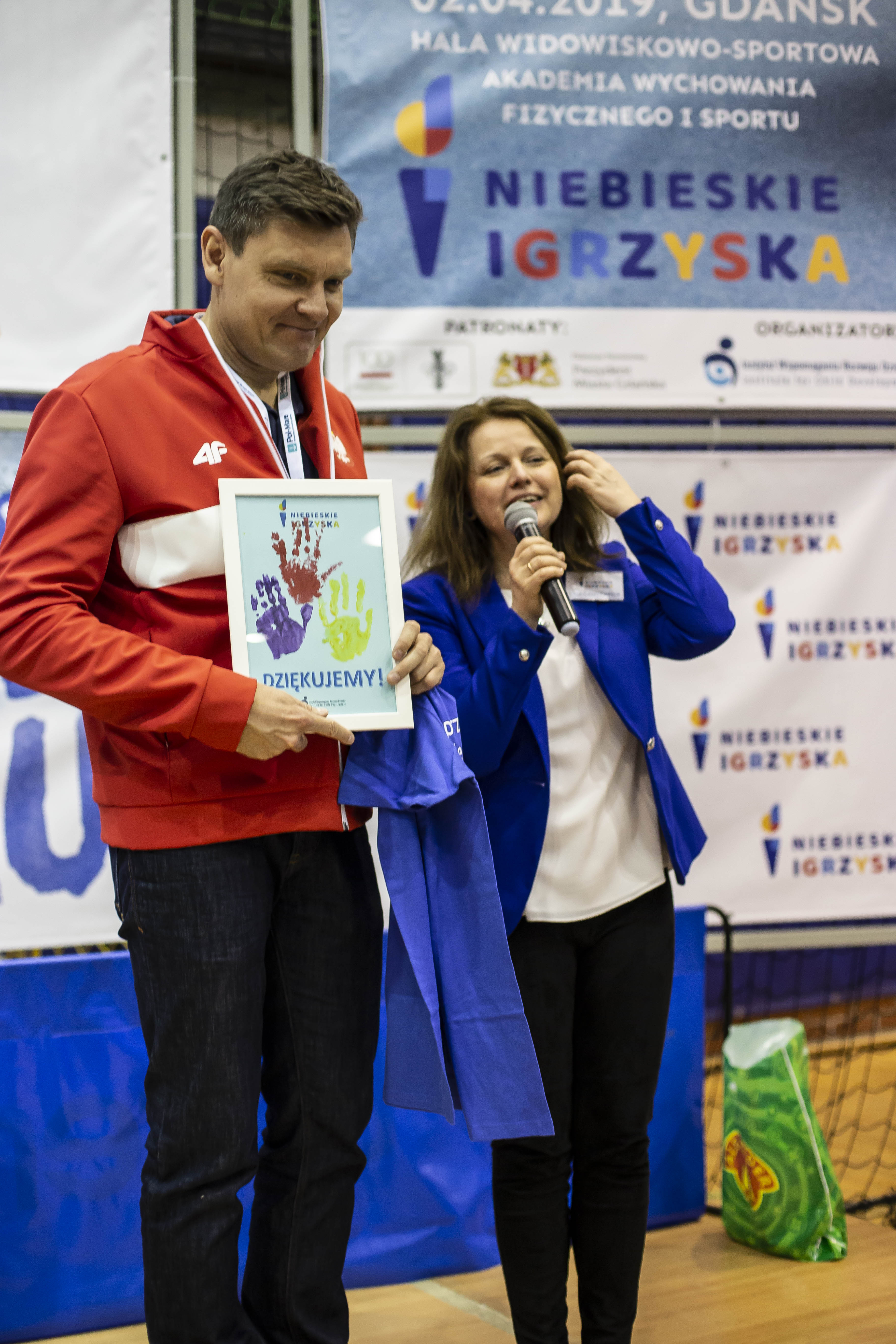 Adam Korol i dr Anna Budzińska